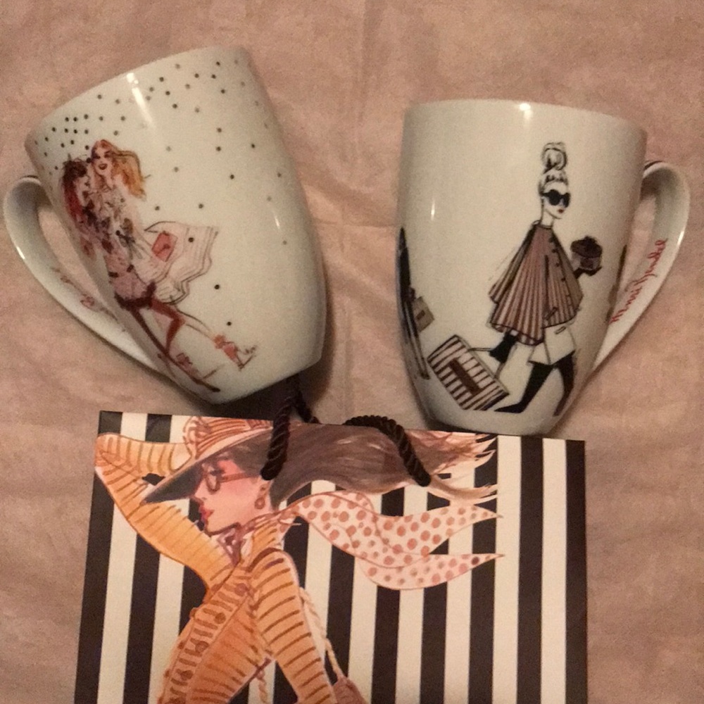 Henri Bendel New York mugs - never used!